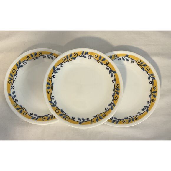 Set Of 6 Corelle By Corning Casa Flora Bread/ Dessert Plates 6 3/4” - Picture 1 of 3